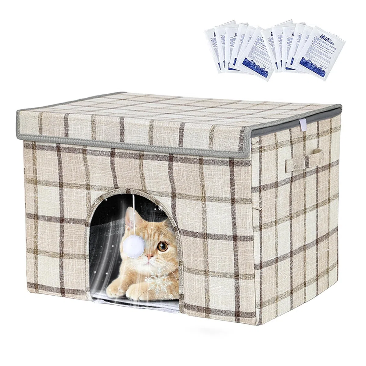 Cuccia Rinfrescante Per Cani Canile Freddo Impermeabile E Isolato