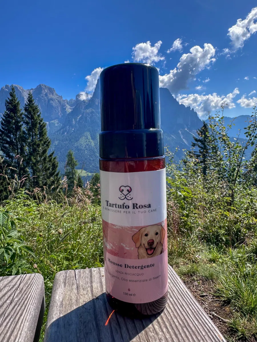Mousse Detergente per Cani Senza Risciacquo – Igiene del Pelo
