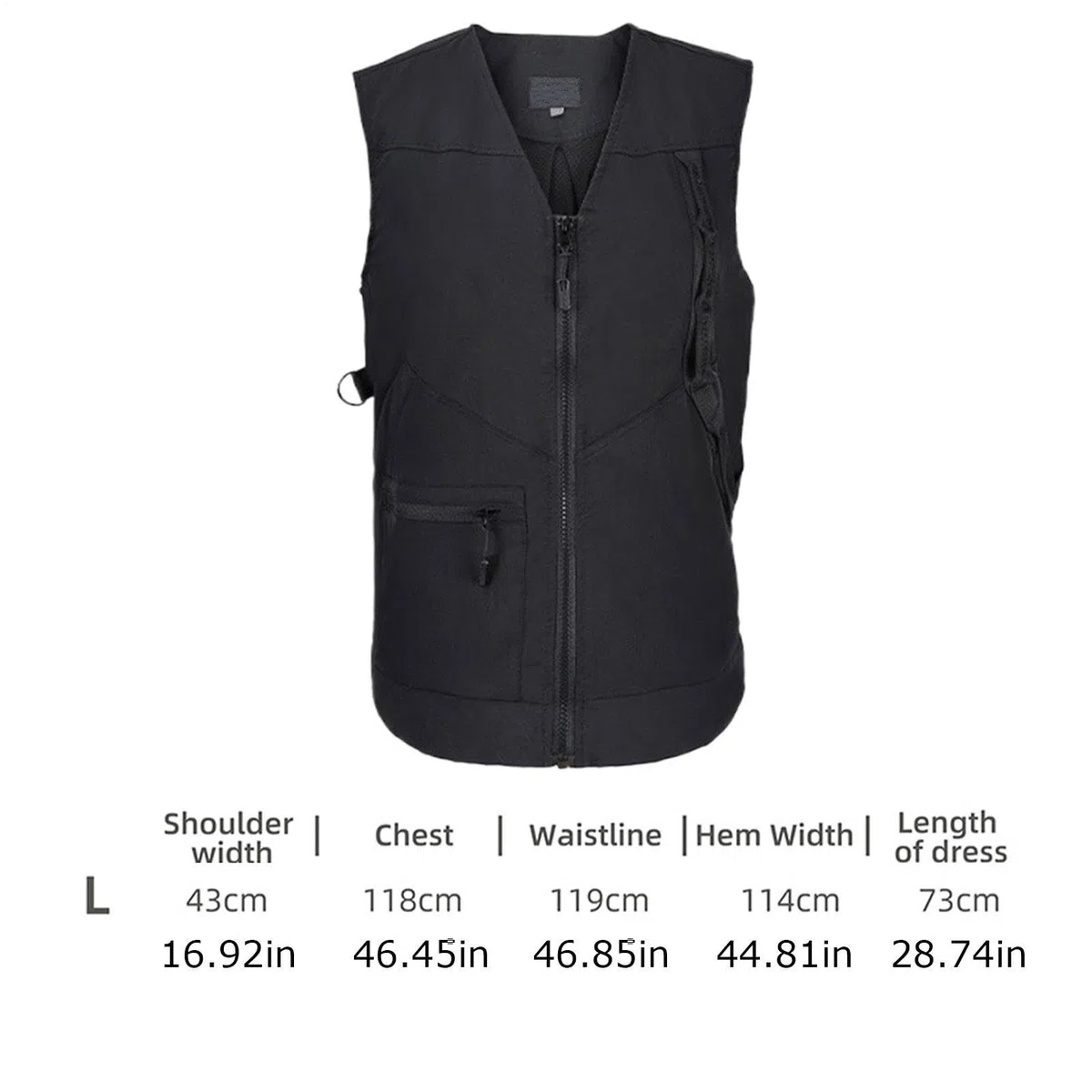 Gilet Protettivo per Addestratore Cani Design con Bottoni Regolabili