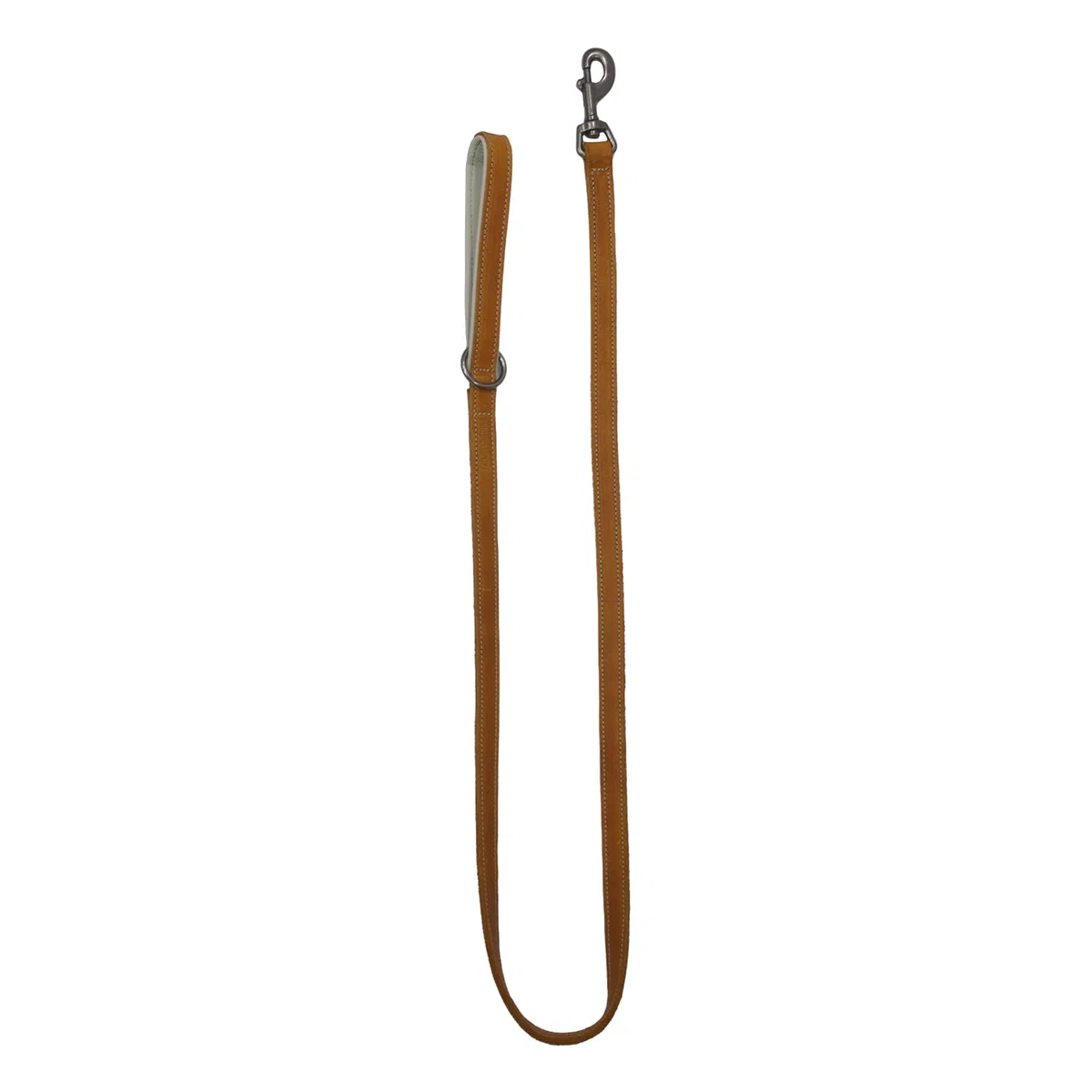 JACK AND VANILLA, Guinzaglio in Vera Pelle, 25 x 100 cm, Design Elegante, Colore Cognac, Resistente e Confortevole per Passeggiate, Presa Piacevole, Manutenzione Semplice, Modello Modena