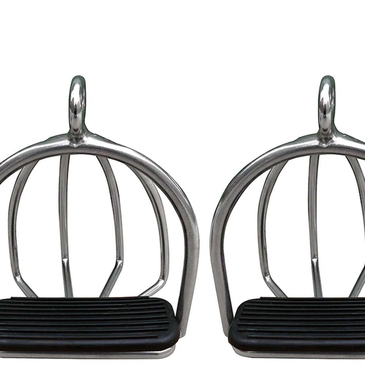 MagiDeal 2X Staffe per Equitazione Strumento di Allenamento Antiscivolo Acciaio Flessibile Antiscivolo per la Sicurezza Equitazione Sport all'Aria Aperta
