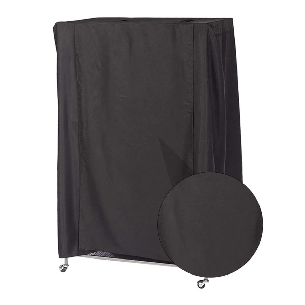 Copertura per Gabbia per Uccelli Nero Elegante, Protezione Antipolvere Facile da Pulire per Gabbia di Pappagalli e Canarini