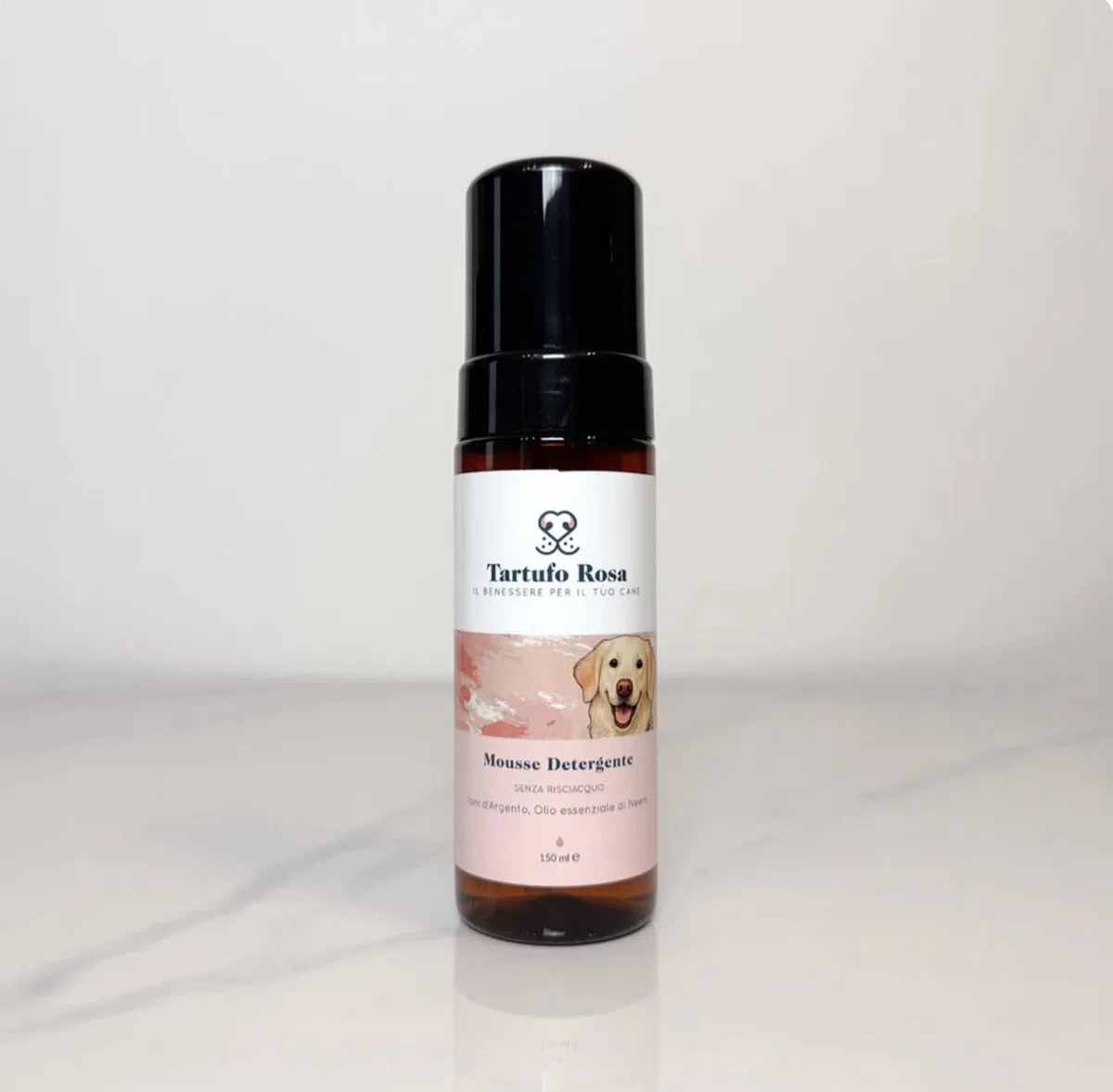 Mousse Detergente per Cani Senza Risciacquo – Igiene del Pelo