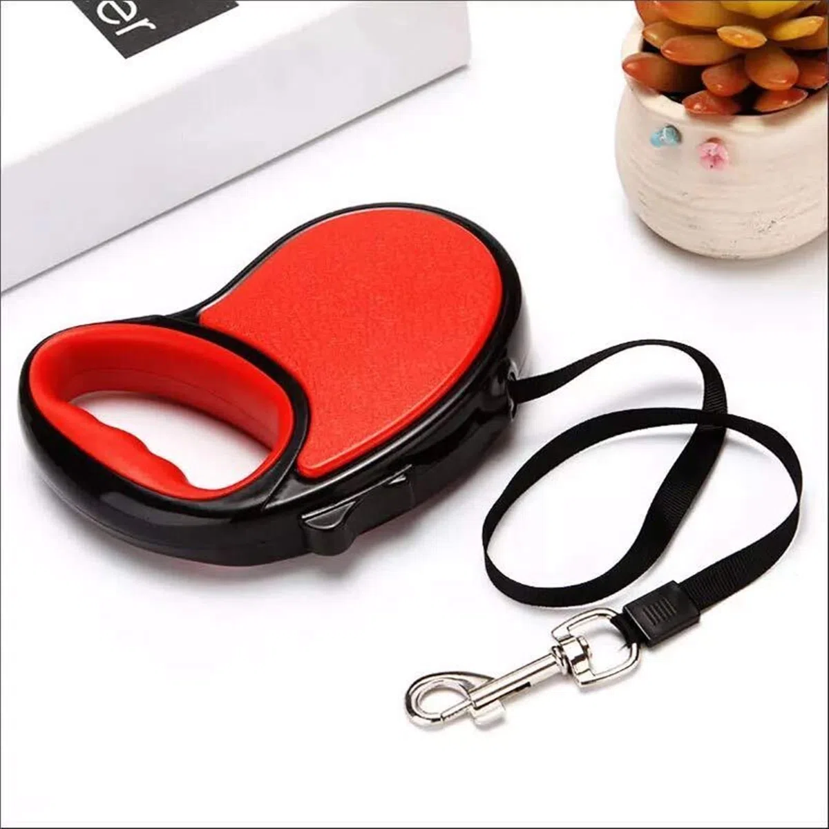 WolFum Collare per Cani Guinzaglio di Trazione per Cani da Passeggio Retrattile Automatico in Nylon Regolabile Estende La Lunghezza Corda per Addestramento di Animali Domestici Cintura Durevole
