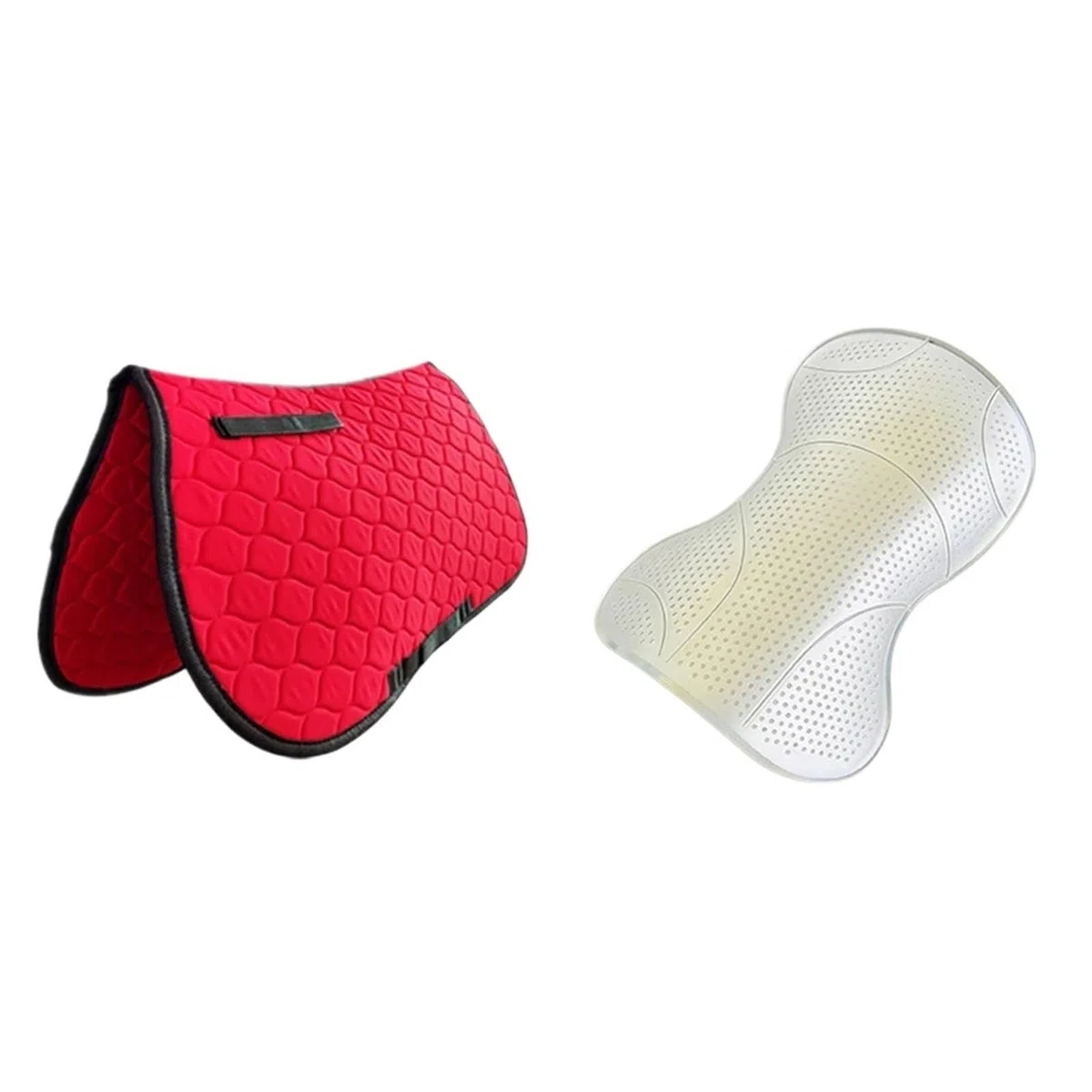 Set Sottosella Ammortizzante Con Per Cavalli