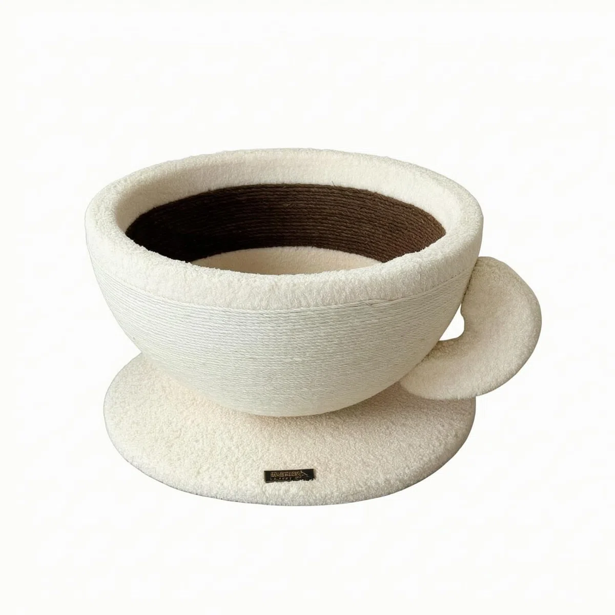 predolo Tiragraffi Corda in Sisal | Base Rotonda Stabile, Resistente Ai Graffi, Cuccia Tiragraffi, per Salotto, Grande