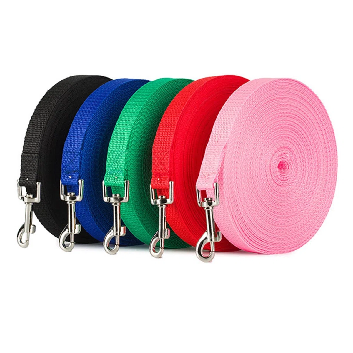 Guinzagli in nylon for cani da 3-50 m, guinzaglio lungo for addestramento cani e gatti(4,50m)