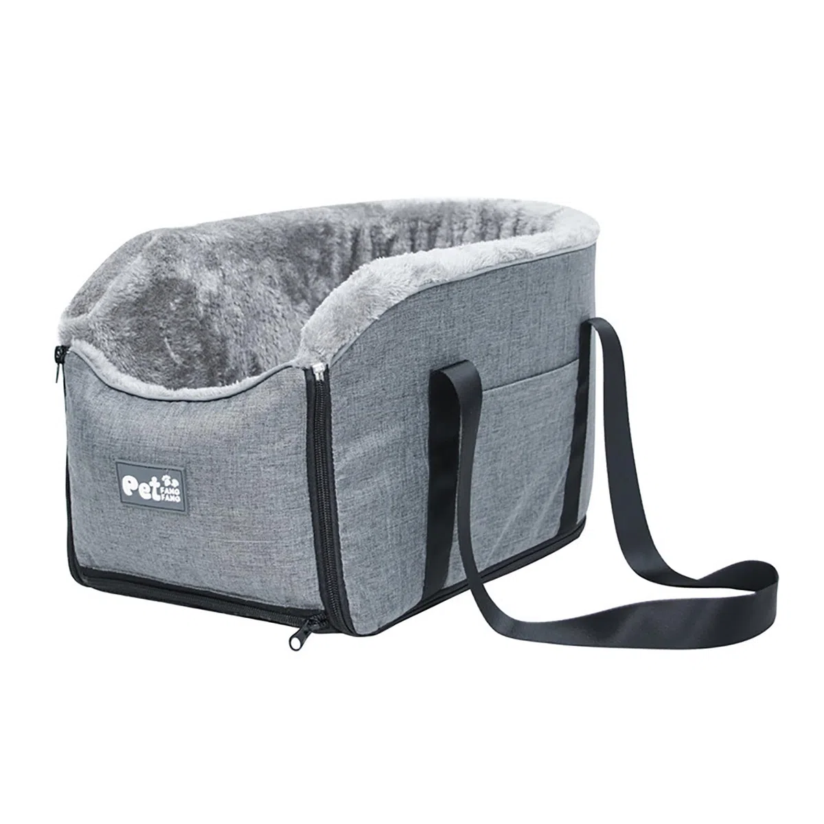 Borsa da viaggio per animali domestici, morbida e di grande capacità, con cinghia, traspirante, borsa da viaggio per cani piccola