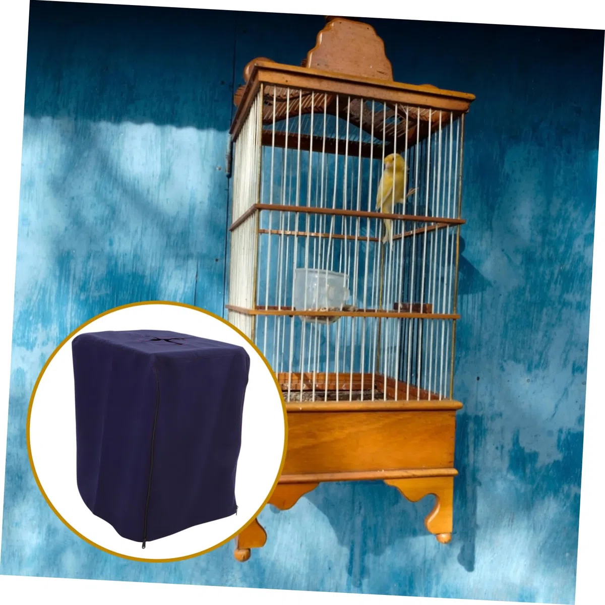 BESPORTBLE 2pezzi Copertura Per Per Oscurante e Traspirante Protezione Per Volatili Riduzione Distrazioni e Miglioramento Del Per Gabbie Standard