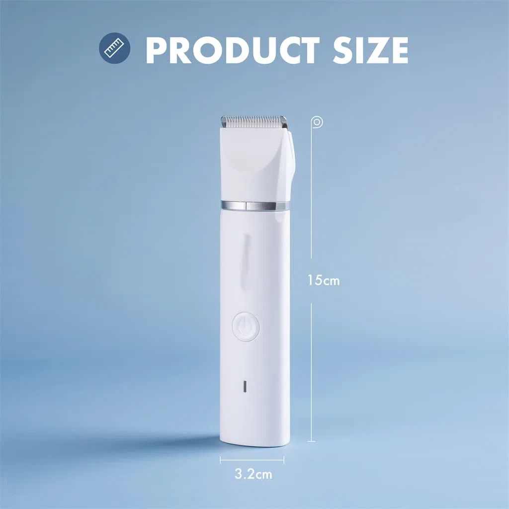 4 In 1 Electric Pet Hair Clipper With 4 Blades Trimmer Nail Sharpener Rechargeable Hair Clipper Trimmer (Color : A, Size : 15 * 3.2cm) (A 15 * 3.2cm)
