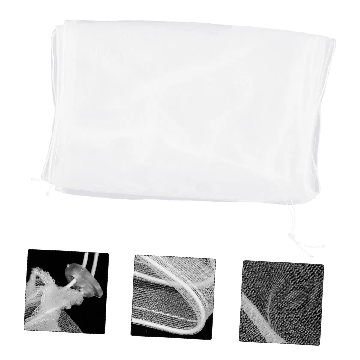 YARNOW 3pezzi Copertura Regolabile Per Gabbiette Per Rete Protezione Da Polvere e Sporco Accessorio Per Gabbie Di Piccole Mantiene Luminoso e Pulito