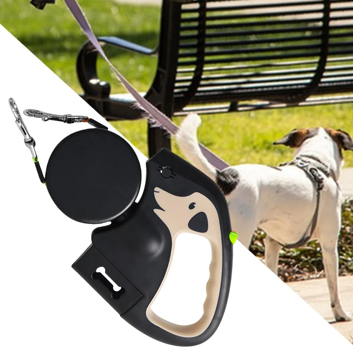 Guinzaglio retrattile automatico per animali domestici guinzaglio per cani