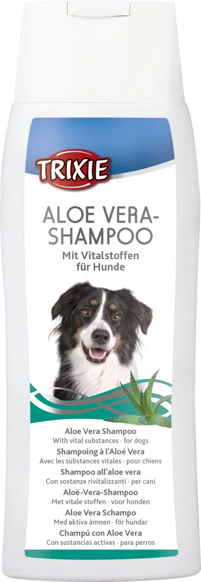 TRIXIE 2 x 250 ml di shampoo all'aloe vera per cani